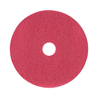 Boardwalk Buffing Floor Pads, 19" Diameter, Red, 5/Carton (BWK4019RED)