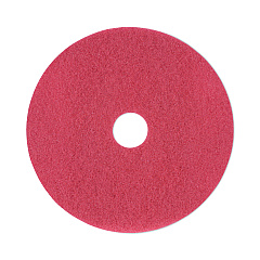 Boardwalk Buffing Floor Pads, 19" Diameter, Red, 5/Carton (BWK4019RED)