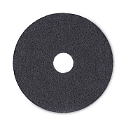 Boardwalk Stripping Floor Pads, 16" Diameter, Black, 5/Carton (BWK4016BLA)