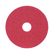 Boardwalk Buffing Floor Pads, 14" Diameter, Red, 5/Carton (BWK4014RED)