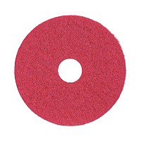 Boardwalk Buffing Floor Pads, 14" Diameter, Red, 5/Carton (BWK4014RED)