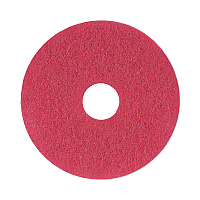 Boardwalk Buffing Floor Pads, 13" Diameter, Red, 5/Carton (BWK4013RED)