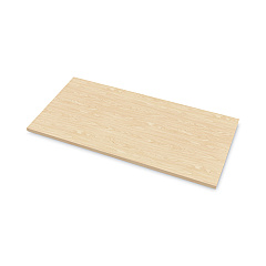 Fellowes Levado Laminate Table Top, 60" x 30", Maple (9649801)