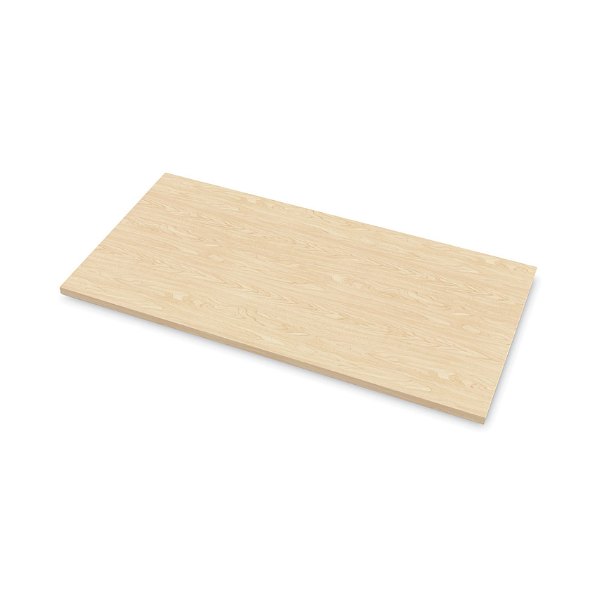 Fellowes Levado Laminate Table Top, 60" x 30", Maple (9649801)