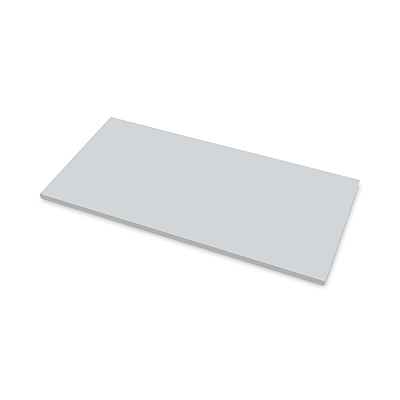 Fellowes Levado Laminate Table Top, 48" x 24", Gray (9649401)