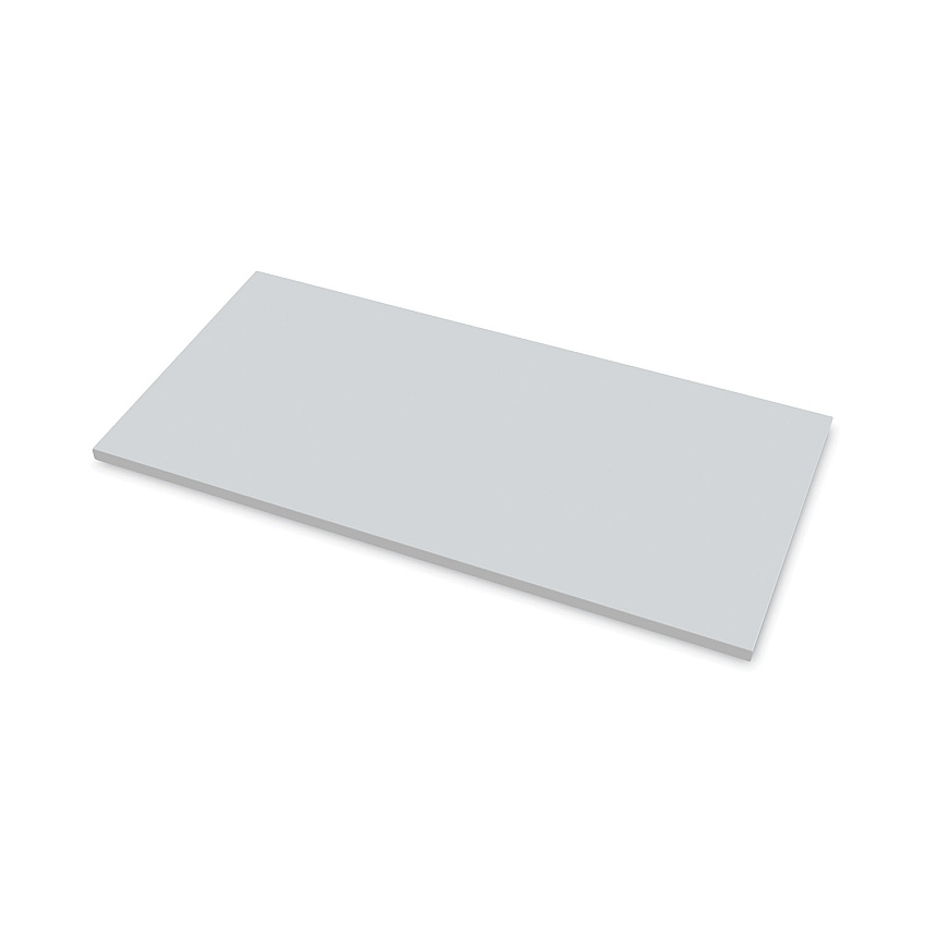 Fellowes Levado Laminate Table Top, 48" x 24", Gray (9649401)