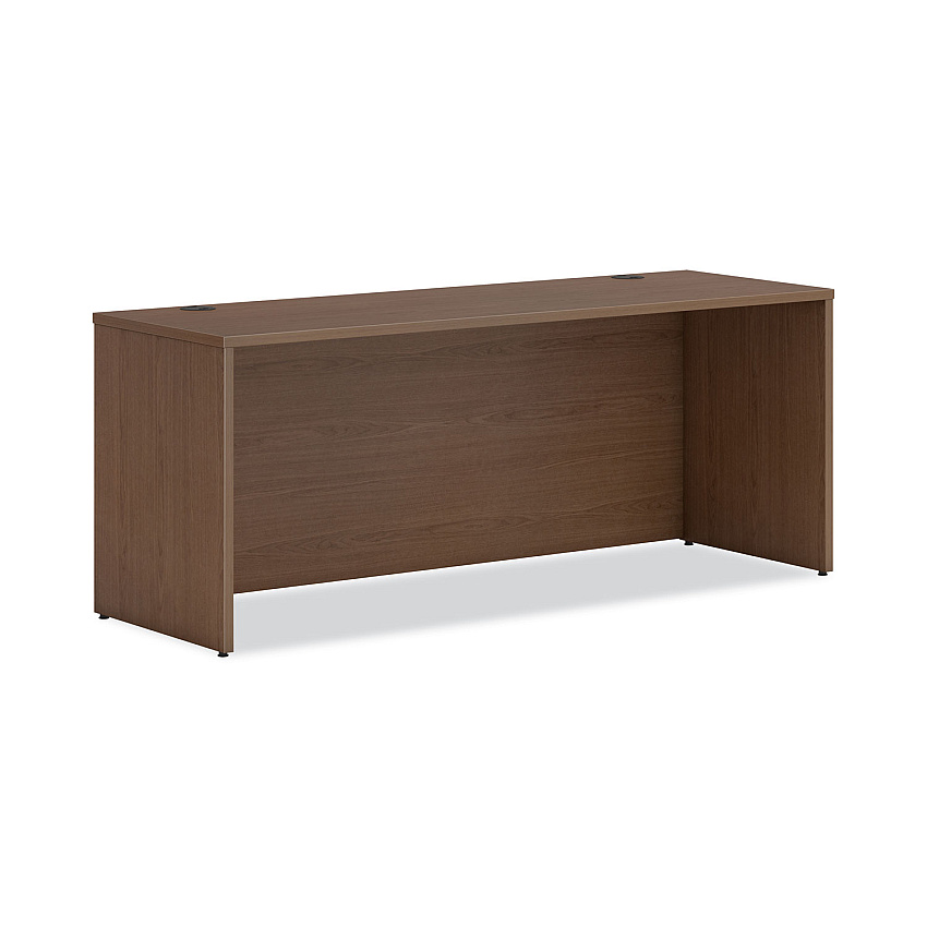 HON Mod Credenza Shell, 72w x 24d x 29h, Sepia Walnut (HONLCS7224LE1)