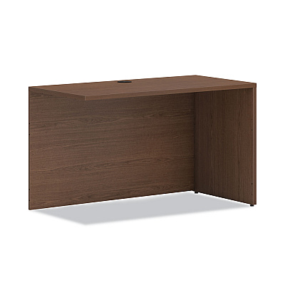 HON Mod Return Shell, Reversible (Left or Right), 48w x 24d x 29h, Sepia Walnut (HONPLRS4824LE1)