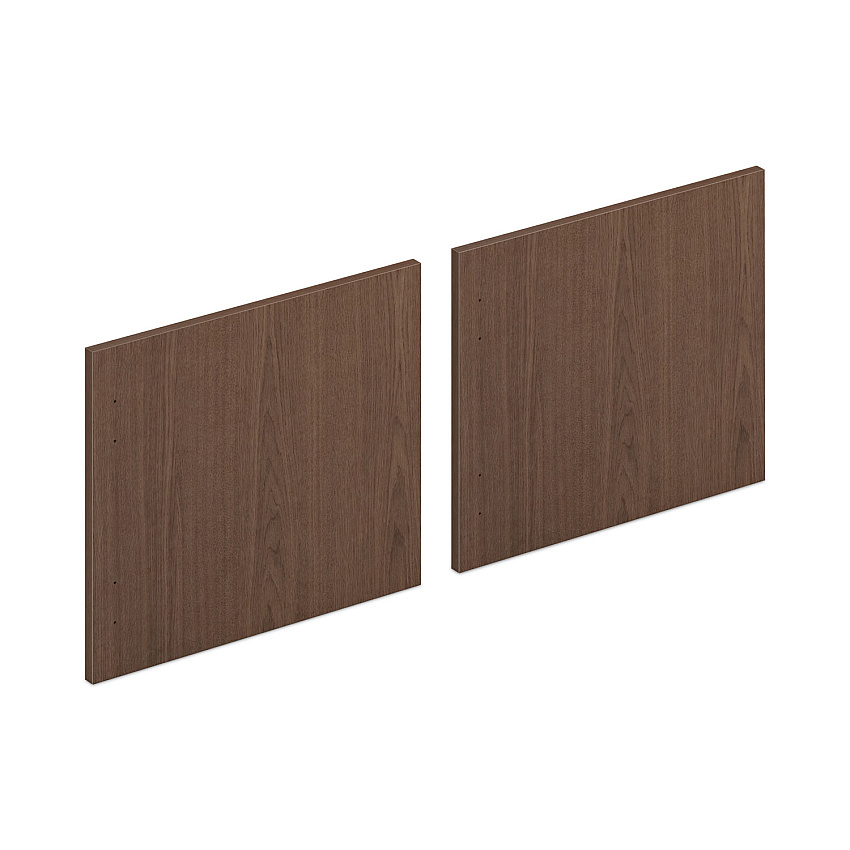HON Mod Laminate Doors for 72"W Mod Desk Hutch, 17.86 x 14.82, Sepia Walnut  2/Carton (HONLDR72LMLE1)
