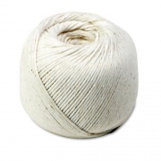 Quality Park White Cotton 10-Ply (Medium) String in Ball, 475 Feet (46171)