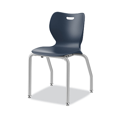 HON SmartLink Four-Leg Chair, 19.5" x 19.63" x 31", Regatta Seat, Regatta Base, 4/Carton (HONSL4L18EREP)