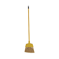 Boardwalk Poly Bristle Angler Broom, 53" Handle, Yellow, 12/Carton (BWK932M)