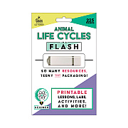 Carson-Dellosa Education In a Flash USB, Animal Lifestyles, Ages 5-8, 225 Pages (CDP109567)