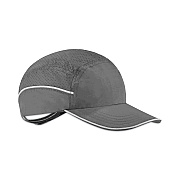 ergodyne Skullerz 8965 Lightweight Bump Cap Hat with LED Lighting, Long Brim, Black (EGO23369)