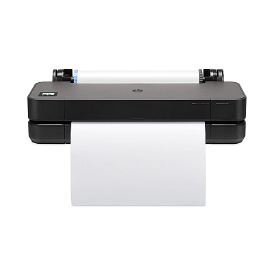 HP DesignJet T250 24" Large-Format Compact Wireless Plotter Printer with Extended Warranty (HEW5HB06H)