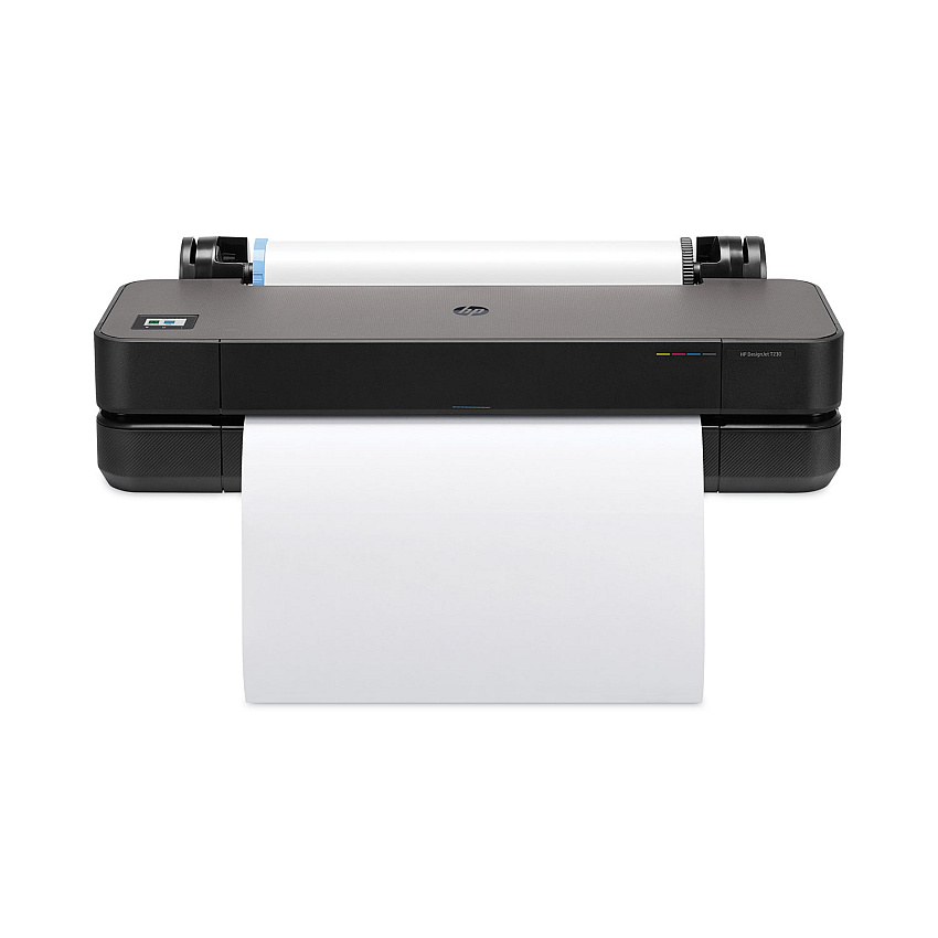 HP DesignJet T250 24" Large-Format Compact Wireless Plotter Printer with Extended Warranty (HEW5HB06H)