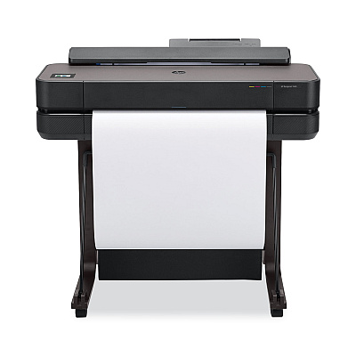 HP DesignJet T650 24" Large-Format Wireless Plotter Printer with Extended Warranty (HEW5HB08H)