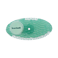 Boardwalk Curve Air Freshener, Cucumber Melon, Green, 10/Box, 6 Boxes/Carton (BWKCURVECMECT)
