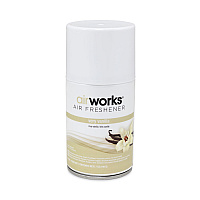 HOSPECO AirWorks Metered Aerosol Spray, Very Vanilla, 7 oz, 12/Carton (HOS07915)