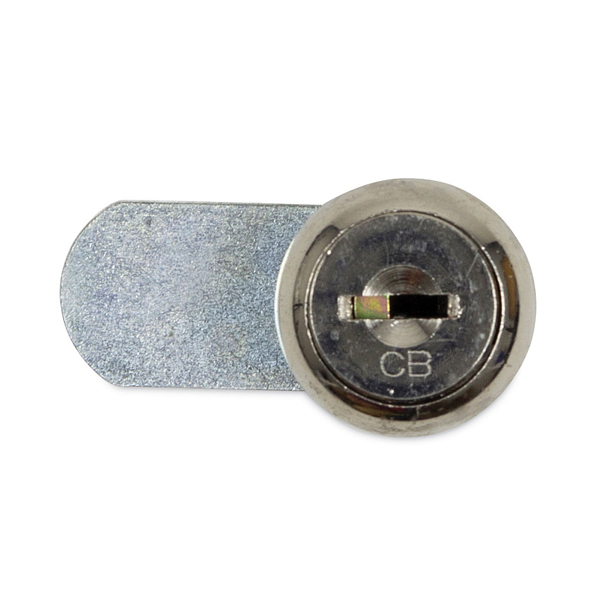 HOSPECO Dual Channel Vendor Coin Box Lock, Metal, 1.5 x 0.63 x 0.94, Silver (CBL)