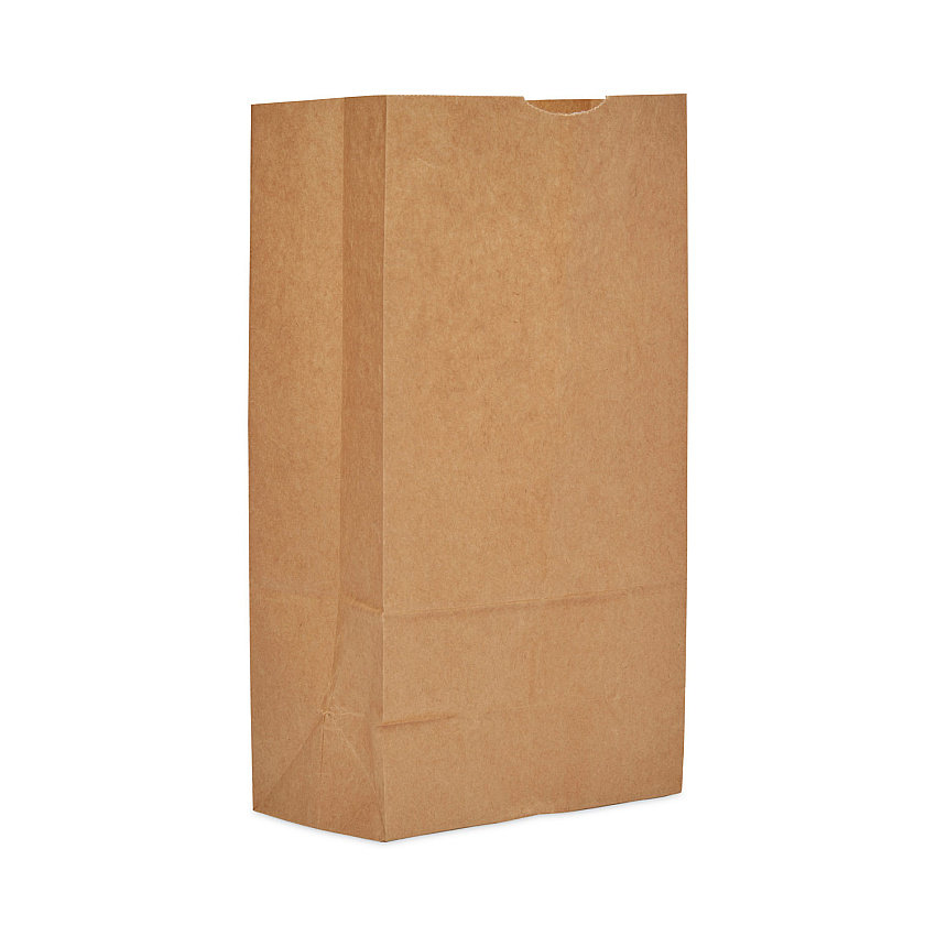 AJM Packaging Grocery Bag, 14.75" x 19" x 14.25", Brown, 1,000/Bundle (BAGGH121000)