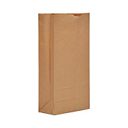 AJM Packaging Grocery Bag, 15" x 16.75" x 19", Brown, 1,000/Bundle (BAGGK25)