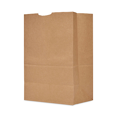 AJM Packaging Grocery Bag, 19.75" x 11.75" x 17", Kraft, 500/Bundle (SK1660)