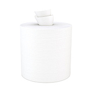 Cascades PRO Tuff-Job Spunlace Towels, Centerpull Roll, 8 x 13, White, 369 Sheets/Roll, 6/Carton (CSDW601)