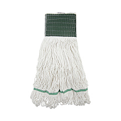 Boardwalk Loop End Rayon Mop Head, Rayon, Medium, 14 oz, White, Dozen (BWKSP200M14DZ)