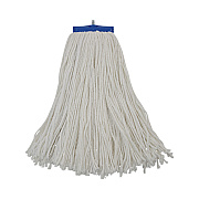 Boardwalk Cut-End Lie-Flat Wet Mop Head, Rayon, 16oz, White, 12/Carton (BWK716RCT)