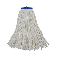 Boardwalk Cut-End Lie-Flat Wet Mop Head, Rayon, 16oz, White, 12/Carton (BWK716RCT)