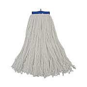 Boardwalk Cut-End Lie-Flat Wet Mop Head, Rayon, 16oz, White (BWK716REA)