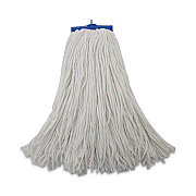 Boardwalk Mop Head, Economical Lie-Flat Head, Rayon Fiber, 20oz, White, 12/Carton (BWK720R)
