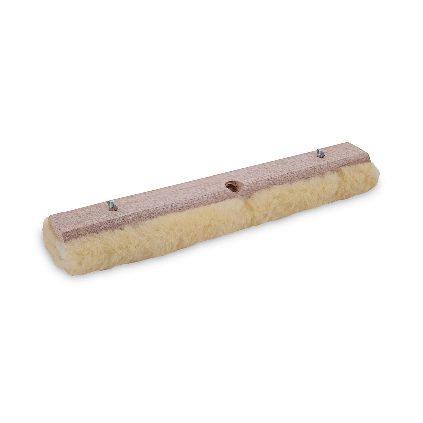 Boardwalk Mop Head, Finish Applicator, Lambswool, 18-Inch, White (BWK4418)