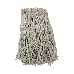 Boardwalk Banded Mop Head, Cotton, Cut-End, White, 16 oz, 12/Carton (BWKCM20016)