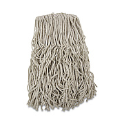 Boardwalk Banded Cotton Mop Heads, 24oz, White, 12/Carton (BWKCM20024)
