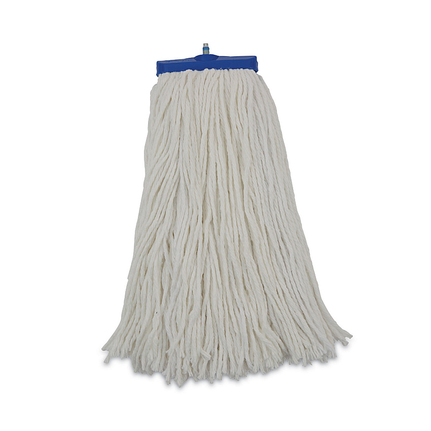 Boardwalk Cut-End Lie-Flat Mop Head, Rayon, 16oz, White, 12/Carton (BWKRM32016)
