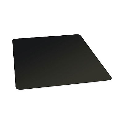ES Robbins Floor+Mate, For Hard Floor to Medium Pile Carpet up to 0.75", 46 x 48, Black (ESR121542)