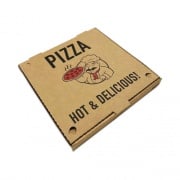 BluTable Pizza Boxes, 12 x 12 x 1.75, Kraft, 50/Pack (661631253311)