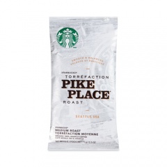 Starbucks Coffee, Pike Place, 2.7 oz Packet, 72/Carton (11018197CT)