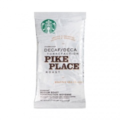 Starbucks Coffee, Pike Place Decaf, 2.7 oz Packet, 72/Carton (11023061CT)