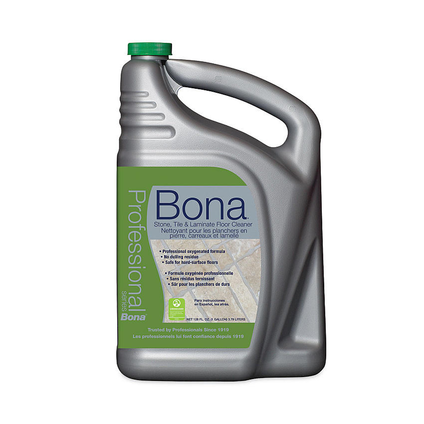 Bona Stone, Tile and Laminate Floor Cleaner, Fresh Scent, 1 gal Refill Bottle (BNAWM700018175)