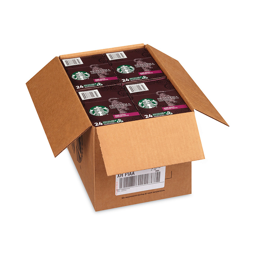 Starbucks Sumatra Coffee K-Cups, Sumatra, 0.4 oz K-Cup, 24/Box (SBK12565254)