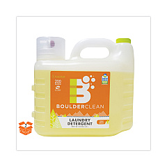 Boulder Clean Liquid Laundry Detergent, Citrus Breeze, 200 oz Bottle, 2/Carton (BCL003038CT)