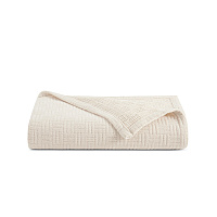 Host & Home Cotton Throw Blanket 50x70 Beige, Case Of 4 (THROW-COT-5070-BG)