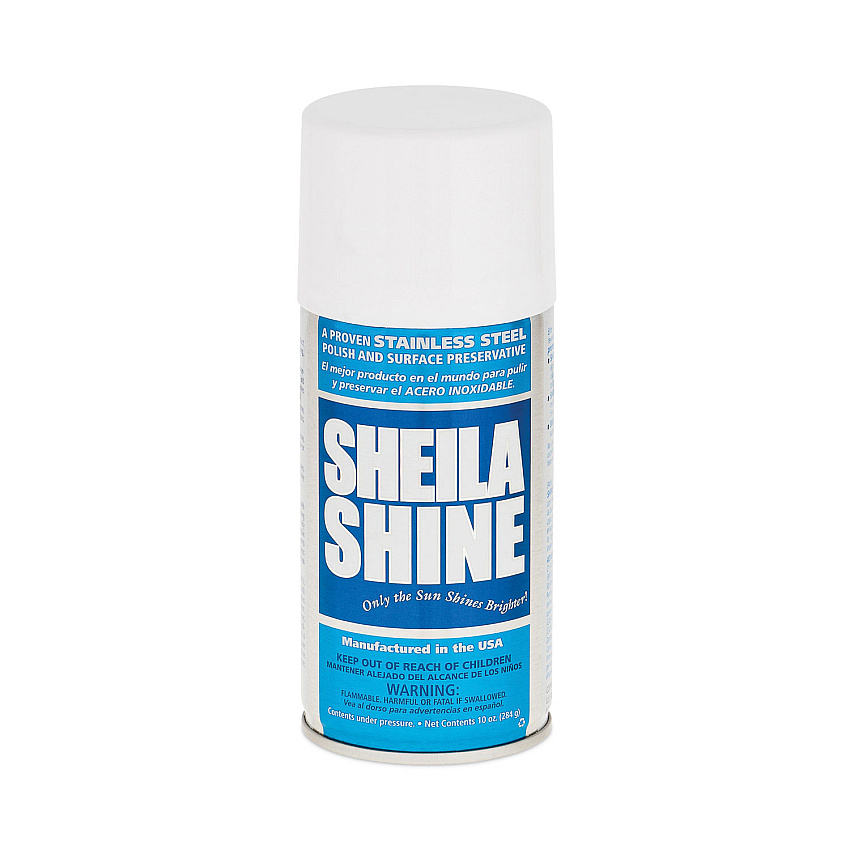 Sheila Shine Stainless Steel Cleaner and Polish, 10 oz Aerosol Spray (SSI1EA)