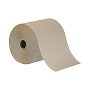 Baseline Hardwound Towel, 1-Ply, Brown, 800 ft, 6 Rolls/Carton (BAE55583)