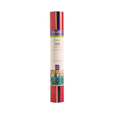 Cricut Everyday Iron-On Material for Assorted Surfaces, 12 x 12, Assorted Colors, 6/Pack (CCU2004815)