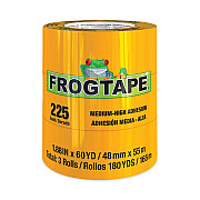 Duck FROGTAPE Performance Grade Masking Tape, 3" Core, 1.88" x 60 yds, Gold, 3/Pack, 8 Packs/Carton (FGA105322)