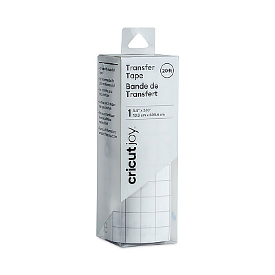 Cricut Joy Bulk Transfer Tape for Vinyl, 5.5 x 240, Clear (CCU2007374)